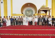 Bupati Dharmasraya Hadiri Acara Keagamaan di Masjid Agung Dharmasraya